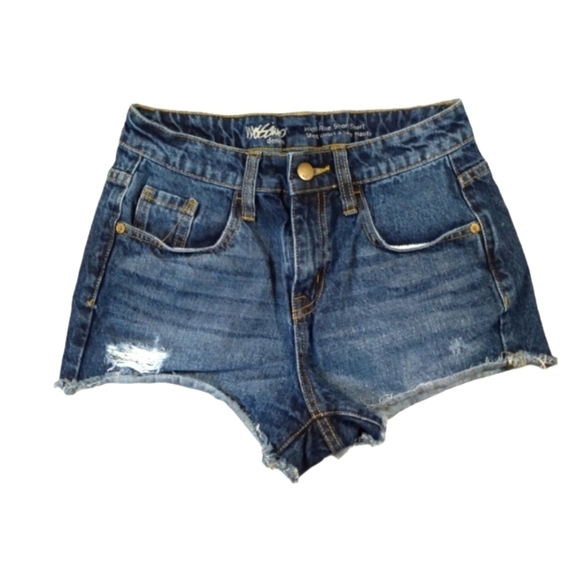 Mossimo distressed high rise short short short - Picture 1 of 8